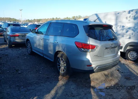 2013 Nissan Pathfinder S из США, поврежденный, VIN 5N1AR2MN9DC682159